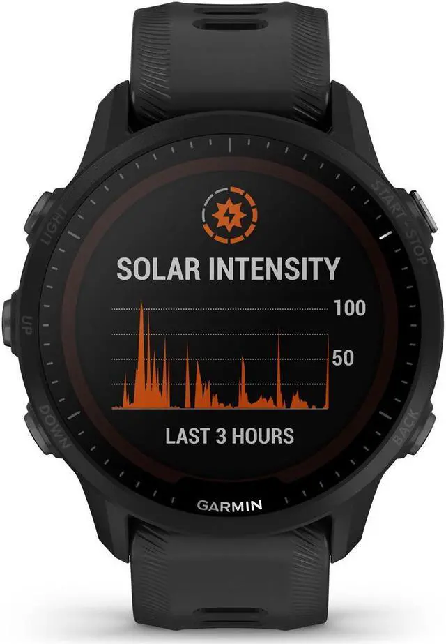 Alt view image 20 of 20 - Garmin Forerunner 955 Solar, Black | Smart Watch 010-02638-00