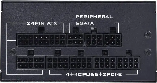 Alt view image 12 of 14 - LIAN LI SP850, Black color , Performance SFX Form Factor Power Supply - SP850