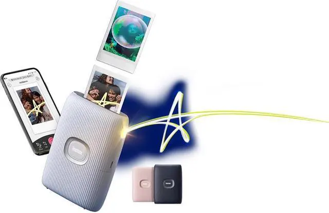 Alt view image 18 of 18 - Fujifilm Instax Mini Link 2 Wireless Smartphone Printer, Clay White #16767155