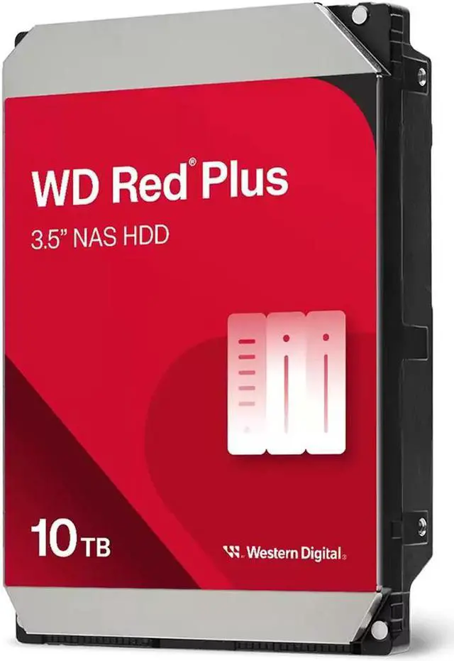 Alt view image 4 of 11 - Western Digital Hard Drive WD40EFPX-RET 4TB 3.5" WD Red Plus NAS HD SATA 256MB