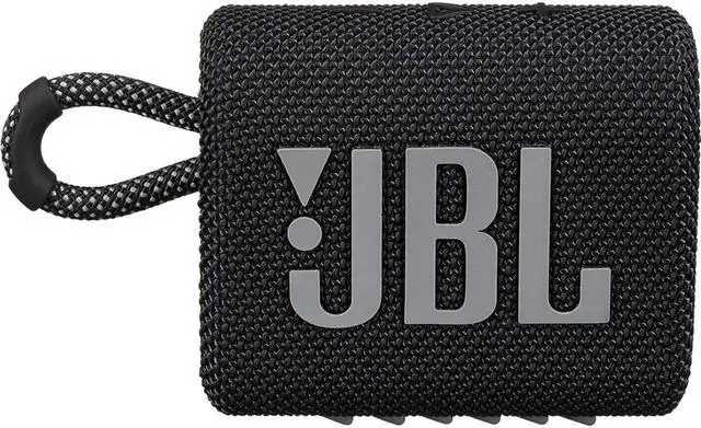 Alt view image 20 of 20 - JBL GO 3 Portable Bluetooth Waterproof Speaker (Black)
