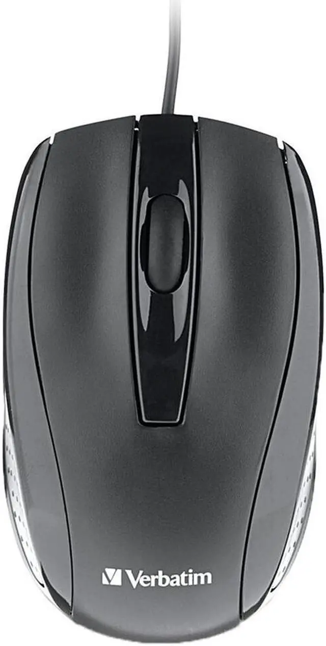 Alt view image 16 of 20 - Verbatim Universal Wired Optical Mouse Black (70733) VTM70733