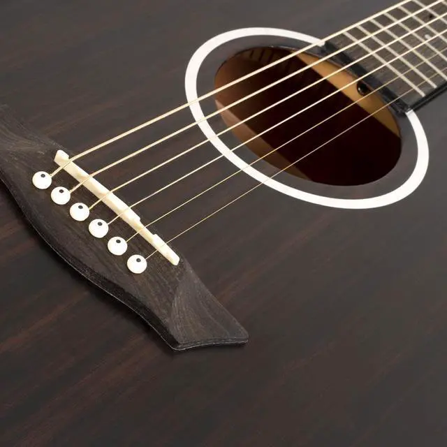 Alt view image 8 of 8 - Washburn 6 String Acoustic Guitar, Right (DFED)