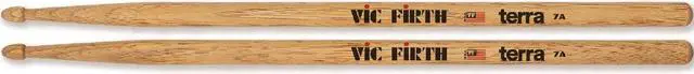 Main image of Vic Firth American Classic Terra Series 7A Drumsticks, Wood Tip, Pair #7AT