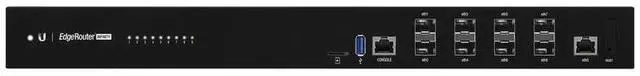 Alt view image 6 of 8 - Ubiquiti Networks - ER-8-XG - Ubiquiti EdgeRouter Infinity 8-Port 10G SFP+ Router - 1 Ports - Management Port - 8 Slots