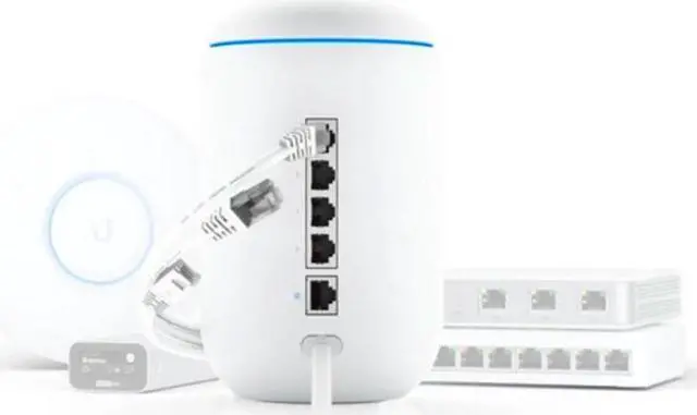 Alt view image 14 of 14 - Ubiquiti IEEE 802.11ac Ethernet Wireless Router UDMUS