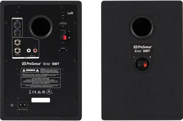 Alt view image 8 of 20 - Presonus Eris 5BT 5-inch Media Reference Monitors w Bluetooth connectivity