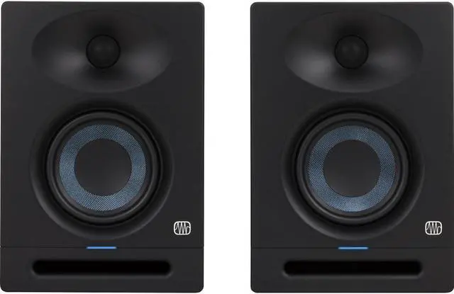 Alt view image 4 of 4 - PreSonus Eris Studio 4 4.5" 50W 2-Way Active Studio Monitor with EBM Waveguide, Black