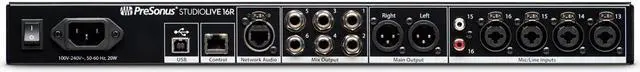 Alt view image 6 of 7 - PreSonus StudioLive 16R 16-Channel Rackmount Digital Mixer