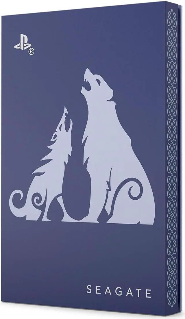 Alt view image 8 of 14 - Seagate - Game Drive for PlayStation Consoles God of War Ragnarök LE 2TB External USB 3.0 Hard Drive