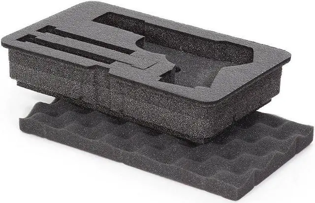 Alt view image 3 of 3 - Nanuk 909 Waterproof TSA Safe case for Glock, 1911, SIG, Ruger, and MORE 909 Pistol Foam Only