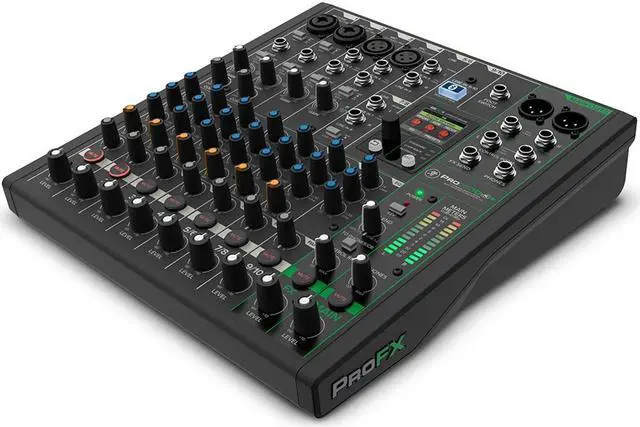 Alt view image 9 of 11 - Mackie ProFX10v3+ 10-Channel Analog Mixer with Built-In FX, USB Recording, and Bluetooth