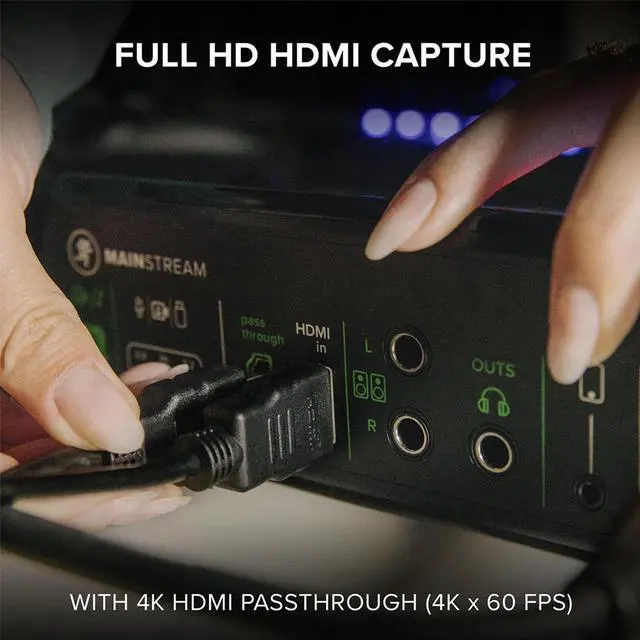 Alt view image 10 of 13 - Mackie MainStream Live Streaming and Video Capture Interface