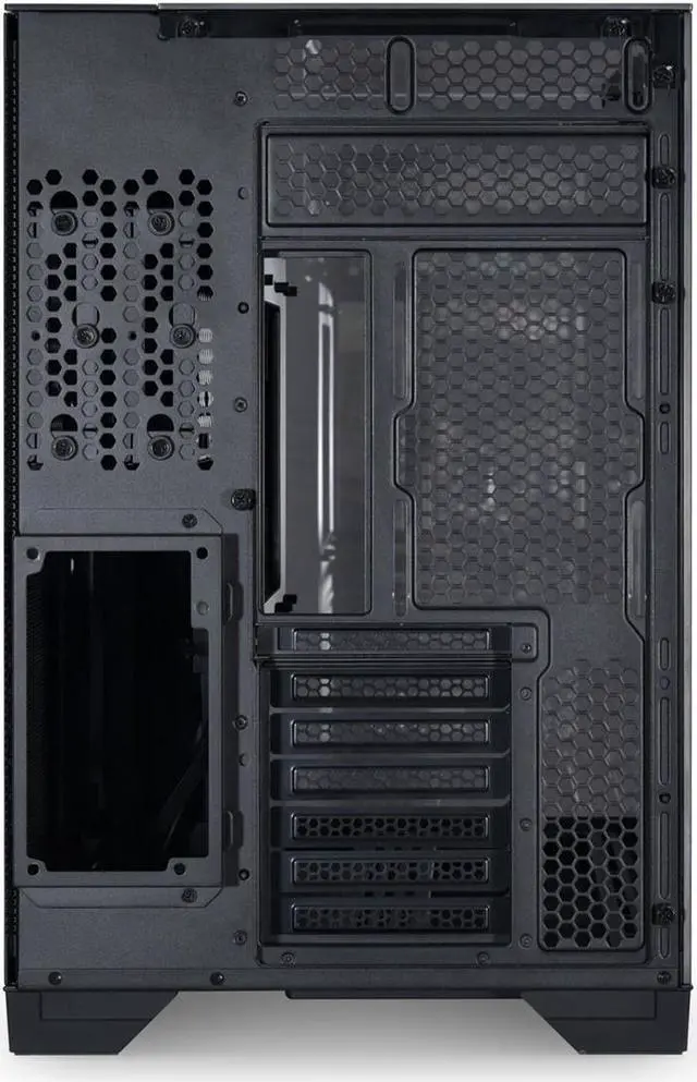 Alt view image 12 of 16 - LIAN LI O11 VISION CHROME ATX MI TOWER Case, Aluminum / Steel / Tempered glass ----O11VC