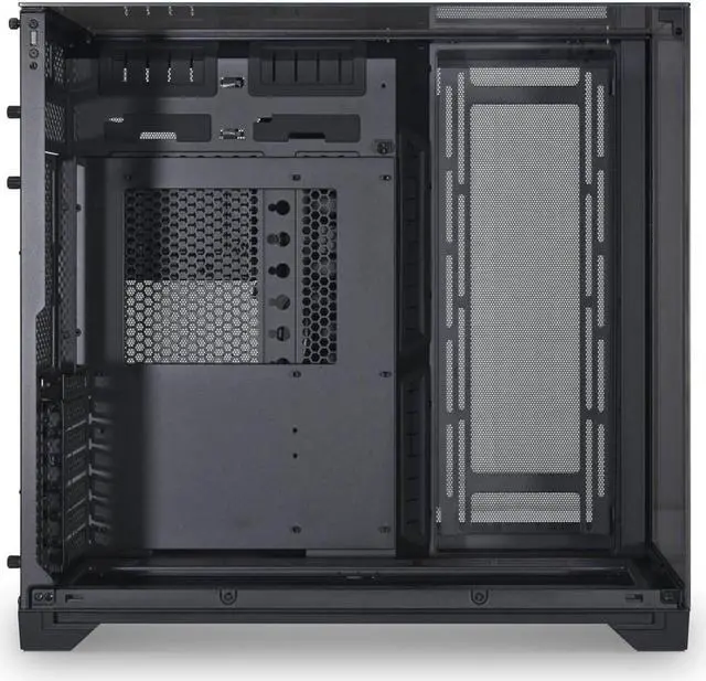 Alt view image 13 of 16 - LIAN LI O11 VISION CHROME ATX MI TOWER Case, Aluminum / Steel / Tempered glass ----O11VC