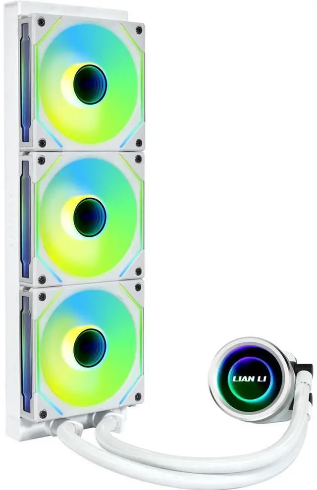 Alt view image 11 of 15 - LIAN LI Galahad II Trinity 360 GA2T36W Liquid / Water Cooling
