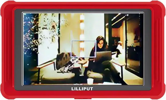 Alt view image 6 of 10 - LILLIPUT On-Camera Monitor FS5 5.4 inch 60HZ 4K HDMI 2.0 3G 3D-LUT Waveform SDI Video Assist 1920x1200 Full HD with Silicone Case