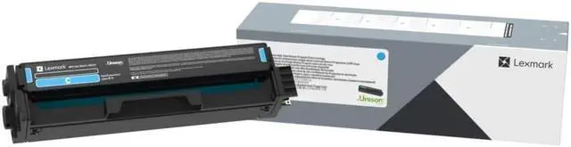 Alt view image 13 of 13 - Lexmark - 20N10C0 - Lexmark Unison Original Toner Cartridge - Cyan - Laser - Standard Yield - 1500 Pages