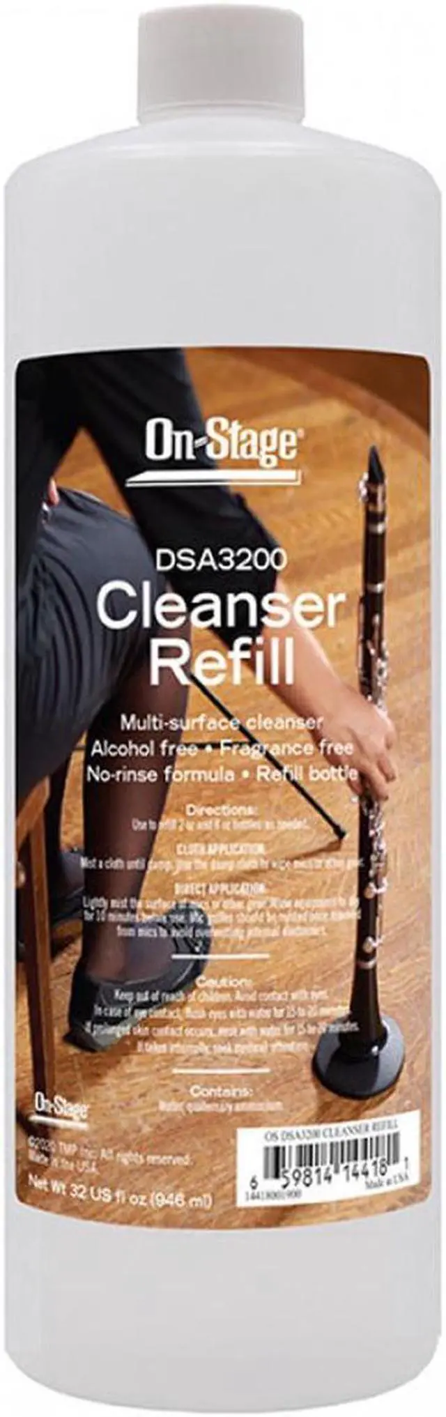 Main image of On-Stage DSA3200 Cleanser Refill, 32 fl. oz #14418