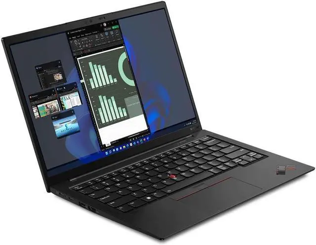 Alt view image 9 of 14 - Lenovo ThinkPad X1 Carbon Gen 10 Intel Laptop, 14.0" IPS Touch  60Hz  Low Blue Light, vPro®,  Iris Xe, 32GB, 512GB, Win 11 Pro, One YR Onsite Warranty