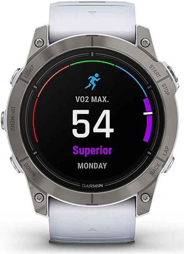 Alt view image 6 of 11 - Garmin epix Pro (Gen 2) Sapphire Edition, 51mm, High Performance Smartwatch, Advanced Training Technology, Built-in Flashlight, Whitestone