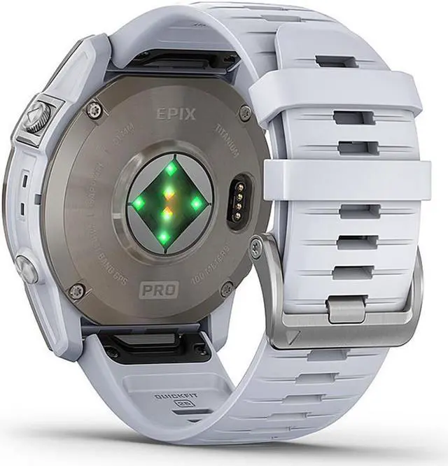 Alt view image 8 of 11 - Garmin epix Pro (Gen 2) Sapphire Edition, 51mm, High Performance Smartwatch, Advanced Training Technology, Built-in Flashlight, Whitestone