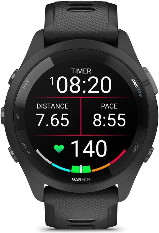 Alt view image 14 of 19 - Garmin Forerunner 265 Running Watch - Black