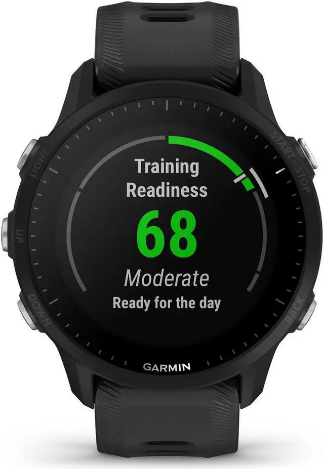 Alt view image 2 of 11 - Garmin Forerunner 955, Black | Smart Watch 010-02638-10