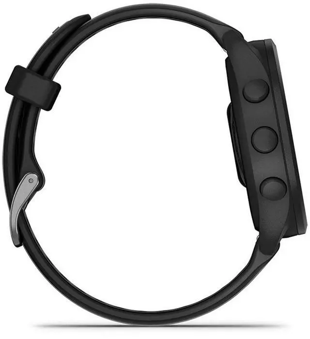 Alt view image 7 of 8 - Garmin Forerunner 165 Music, Black/Slate Grey | GPS Running Smart Watch 010-02863-30