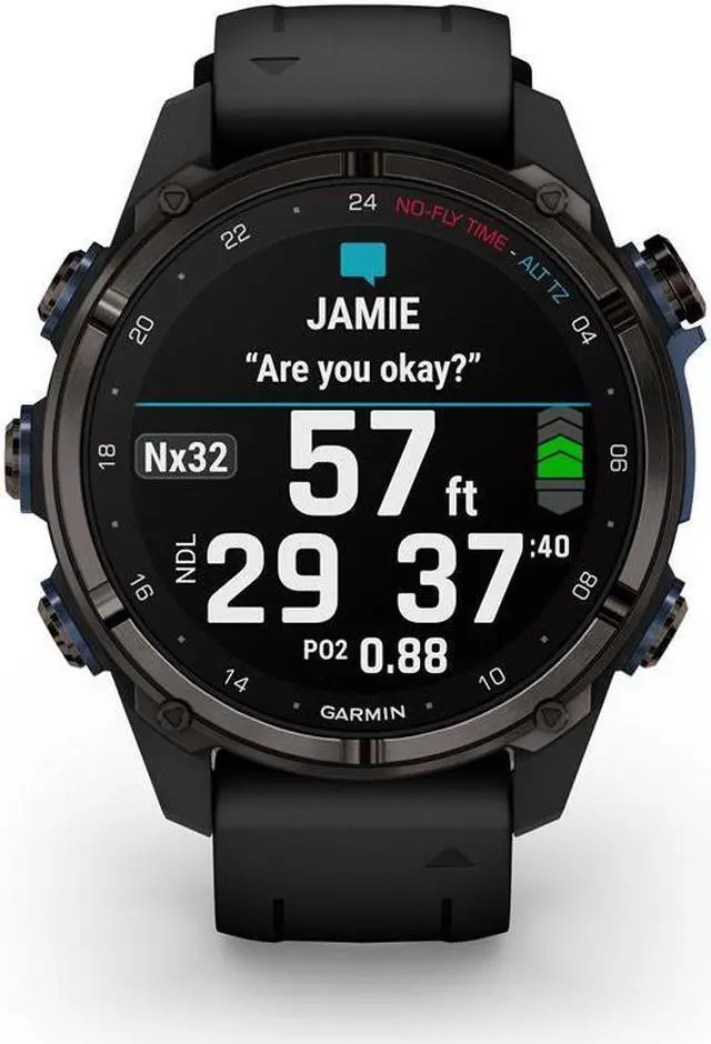 Alt view image 2 of 14 - Garmin Descent Mk3i GPS Smart Watch #010-02753-10
