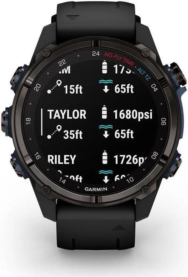 Alt view image 4 of 14 - Garmin Descent Mk3i GPS Smart Watch #010-02753-10