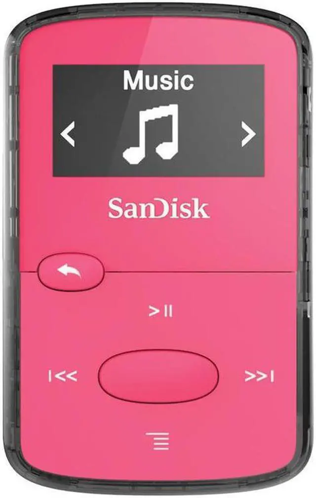 Alt view image 4 of 8 - Sandisk Clip Jam Sdmx26-008G-G46p 8 Gb Flash Mp3 Player - Pink