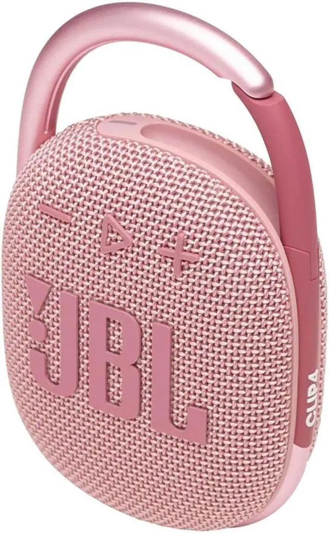 Alt view image 19 of 20 - JBL Clip 4 Pink Portable Bluetooth Speaker