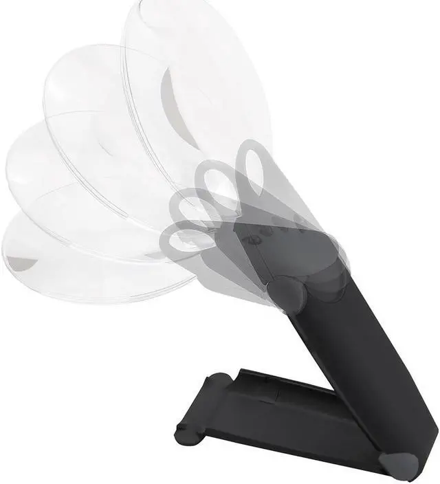 Alt view image 5 of 9 - CARSON FH-25 Carson 3.5 Inch Hands Free Magnifier 2.5x LED LIGHTED with 5x Spot Lens