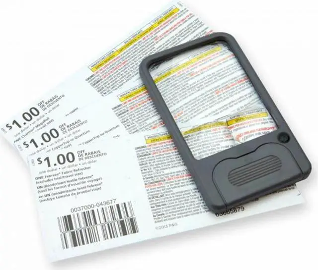 Alt view image 3 of 12 - Lighted Pocket Magnifier-