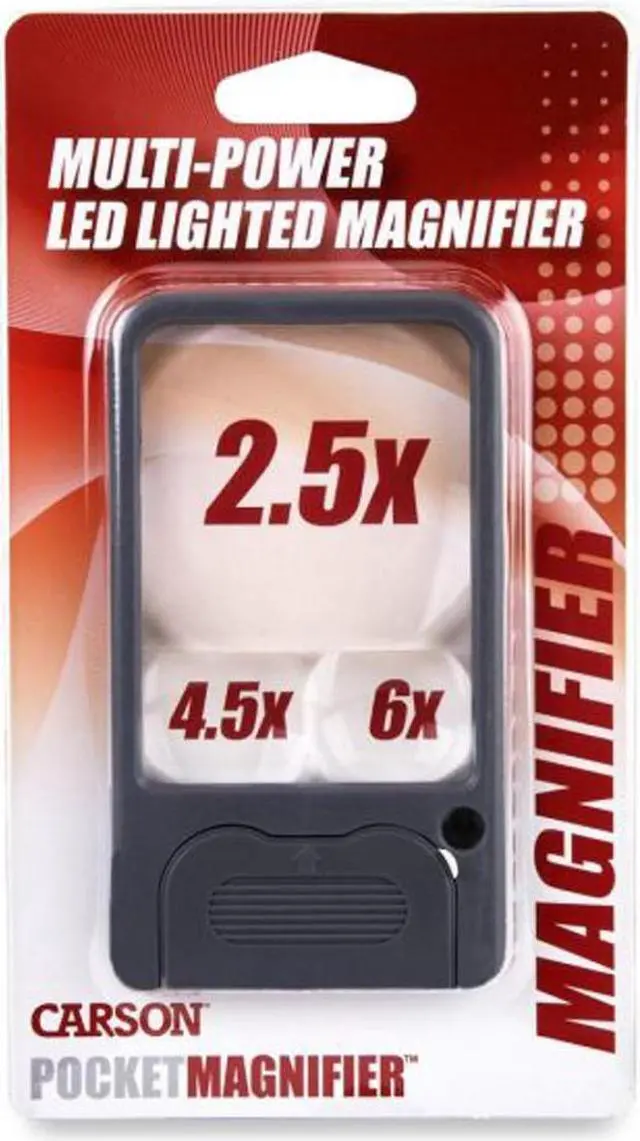 Alt view image 11 of 12 - Lighted Pocket Magnifier-