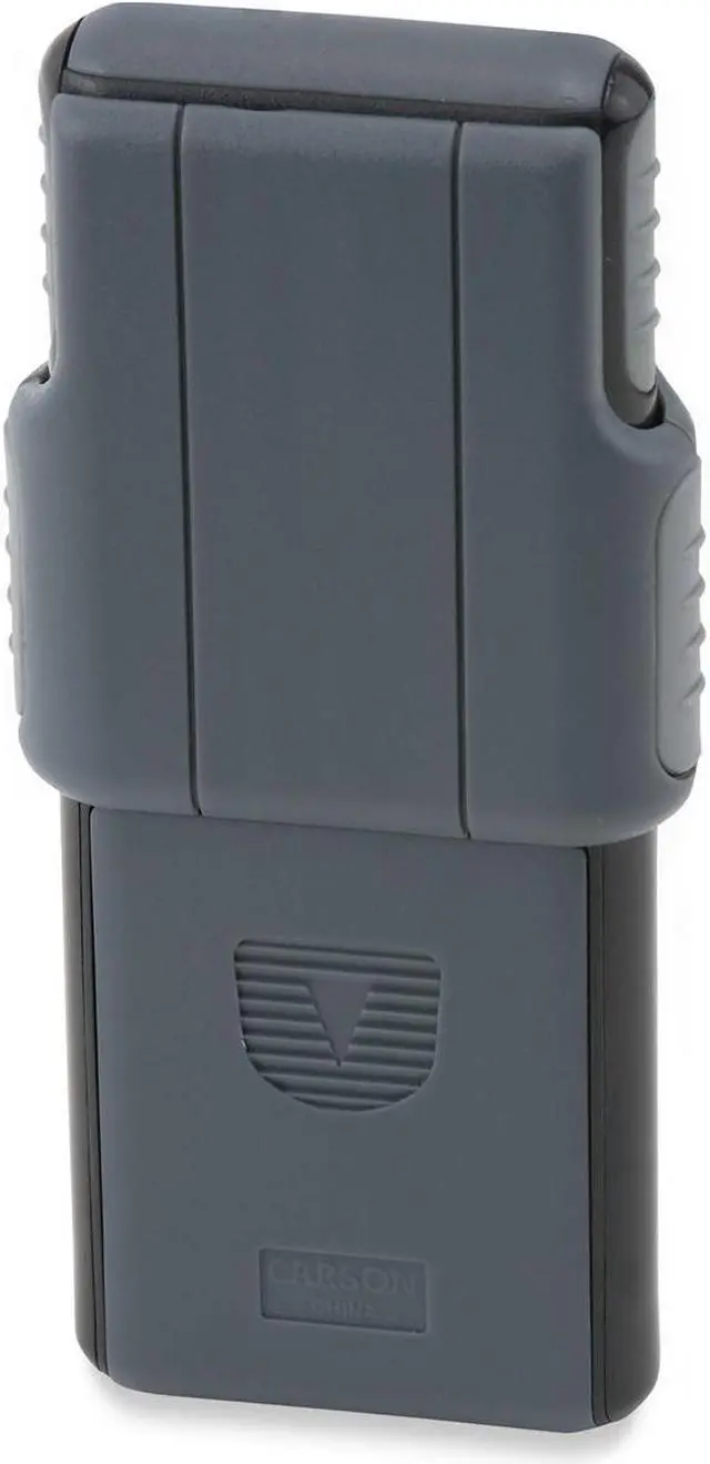 Alt view image 7 of 12 - CARSON PO-55 5x slide-out led magnifier with protective sleeve
