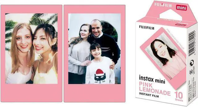 Alt view image 5 of 13 - FUJIFILM - FILM 16581836 INSTAX MINI PINK LEMONADE FILM