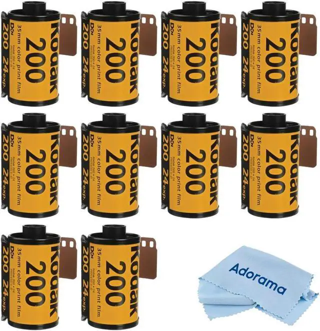 Main image of Kodak Kodacolor Gold 200 Negative Film ISO200, 24 Ex, USA 10-Pack #6033955 X10