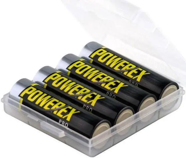 Alt view image 2 of 2 - Maha Powerex PRO AA 1.2V 2700mAh Rechargeable NiMH Batteries, 4-Pack #MHRAA4PRO