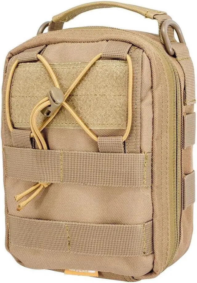 Alt view image 2 of 6 - Barska Loaded Gear CX-900 First Aid Utility Pouch,Dark Earth,