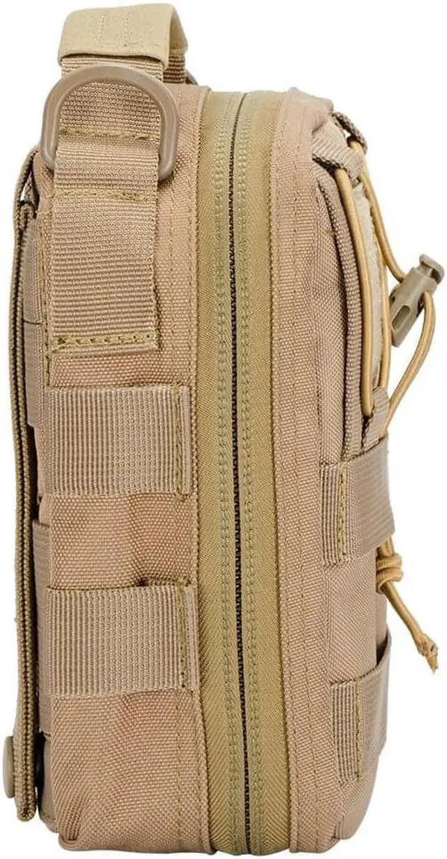 Alt view image 3 of 6 - Barska Loaded Gear CX-900 First Aid Utility Pouch,Dark Earth,