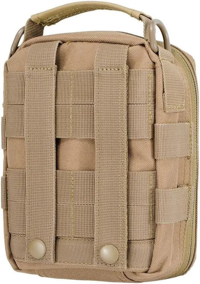 Alt view image 4 of 6 - Barska Loaded Gear CX-900 First Aid Utility Pouch,Dark Earth,