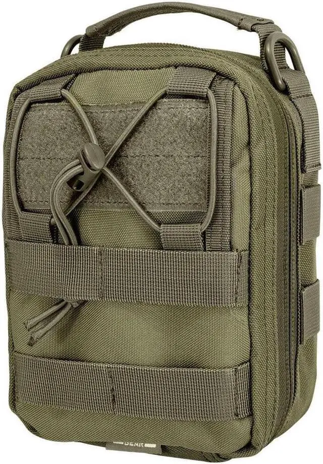 Alt view image 2 of 7 - BARSKA OPTICS BI13010 BARSKA OPTICS BI13010 CX-900 First-Aid Utility Pouch, OD Green