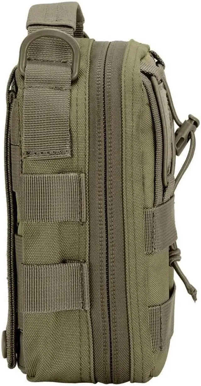 Alt view image 5 of 7 - BARSKA OPTICS BI13010 BARSKA OPTICS BI13010 CX-900 First-Aid Utility Pouch, OD Green