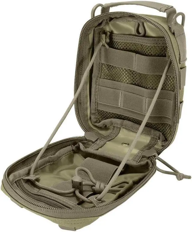 Alt view image 6 of 7 - BARSKA OPTICS BI13010 BARSKA OPTICS BI13010 CX-900 First-Aid Utility Pouch, OD Green
