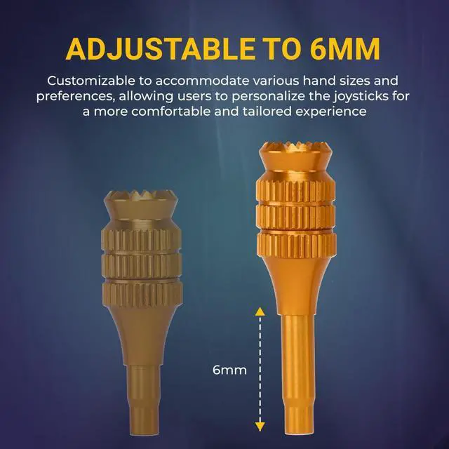 Alt view image 4 of 7 - Aries Extension Joysticks for DJI RC, RC2 and Gaming Controller