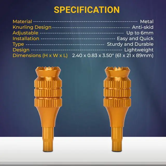 Alt view image 7 of 7 - Aries Extension Joysticks for DJI RC, RC2 and Gaming Controller