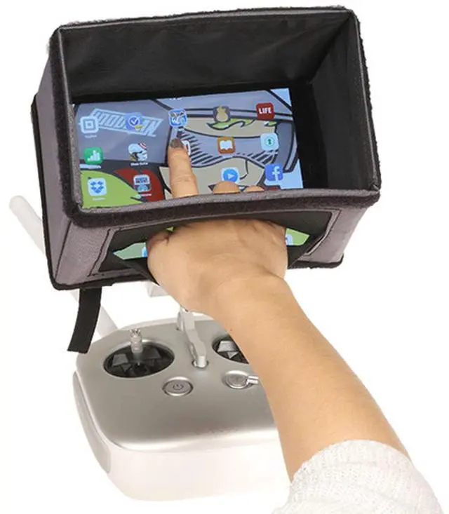 Alt view image 4 of 4 - Hoodman Drone Aviator Hood for the iPad Mini