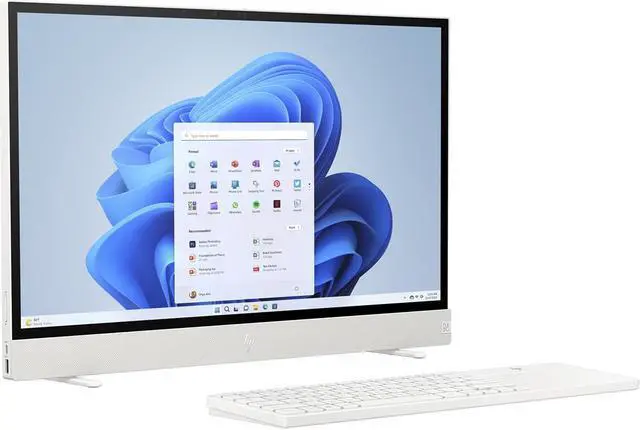 Alt view image 12 of 14 - HP Envy Move 23.8" inch All-in-One Desktop Touch QHD 2560x1440 300 Nit Display Intel Core i3-1315U 8GB RAM 512GB SSD Intel UHD Graphics Shell White